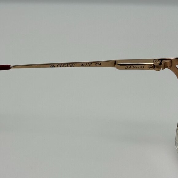 Safilo Elasta Portfolio Eye Glasses Eyeglasses Frames 58-15-130 217/P834
